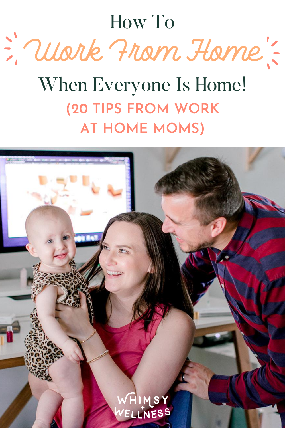 How to work from home when everyone is home (20 tips from work at home moms)