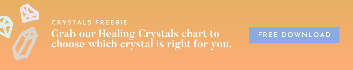 Healing Crystals Chart - Free Download
