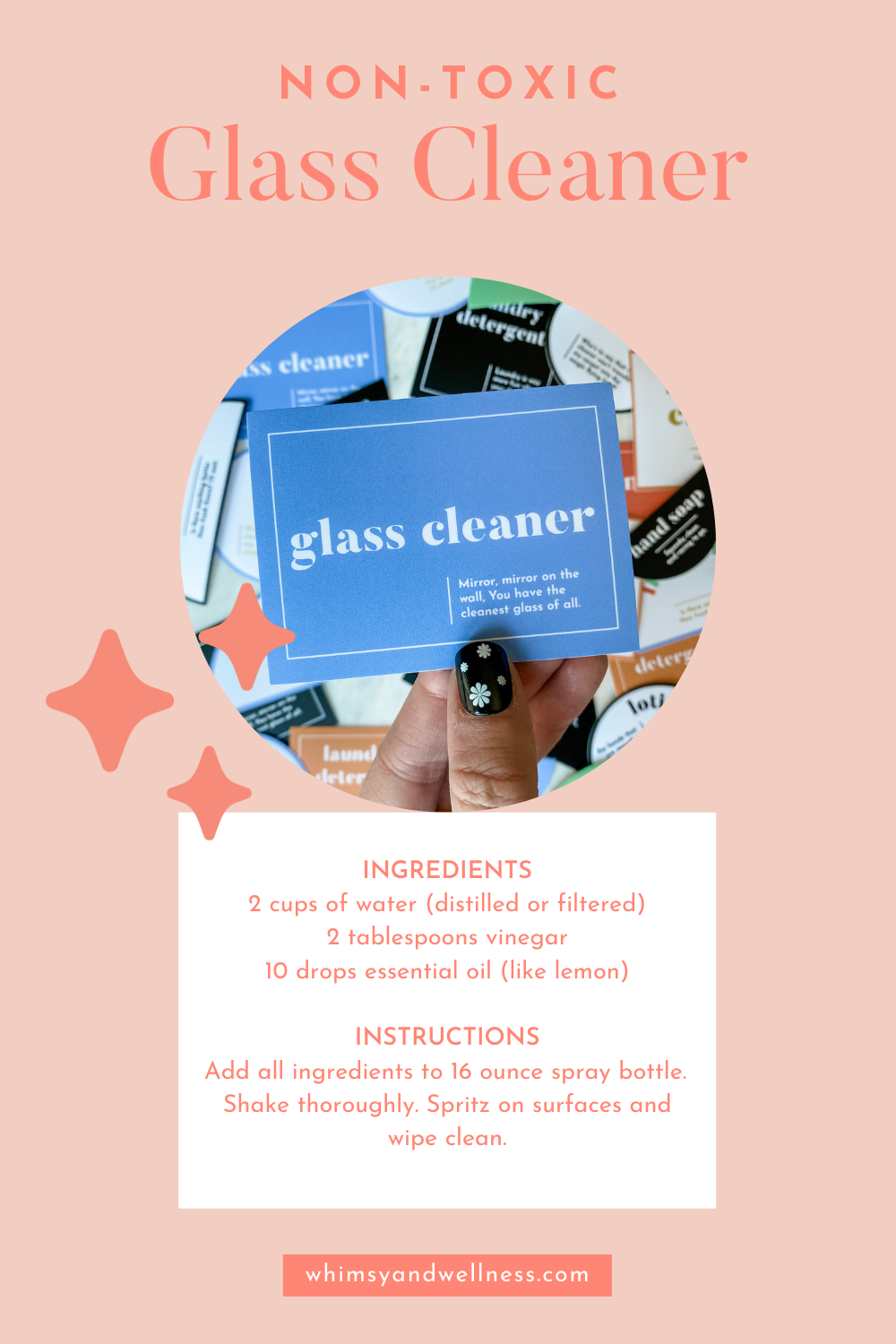 Chemical- Free Glass Cleaner