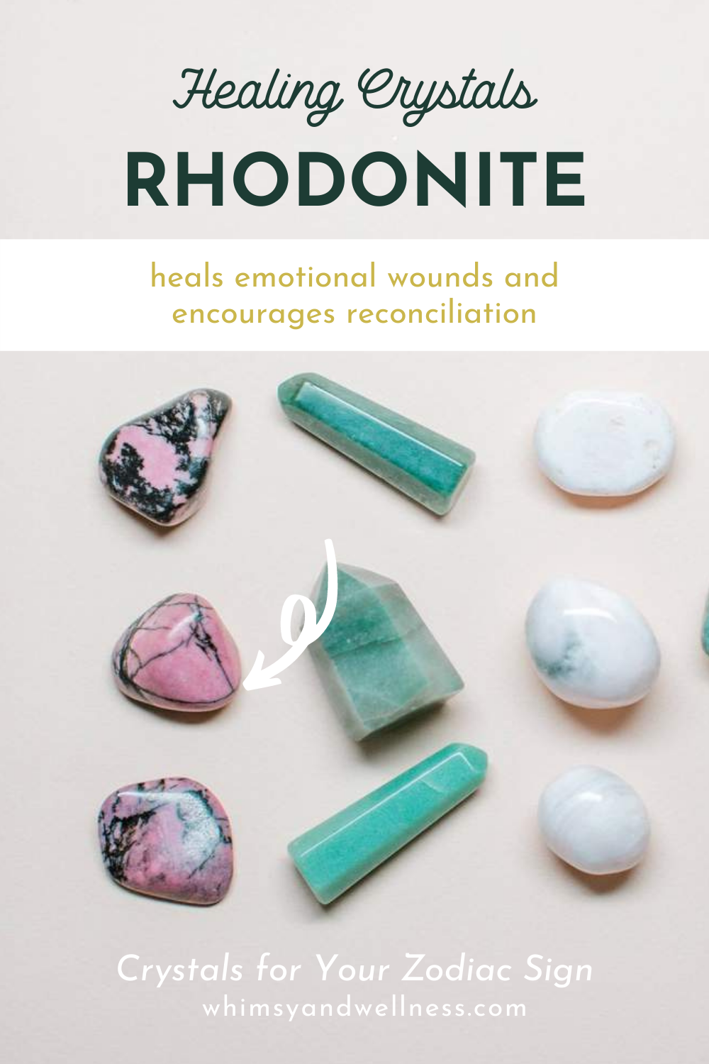 Rhodonite for Libra