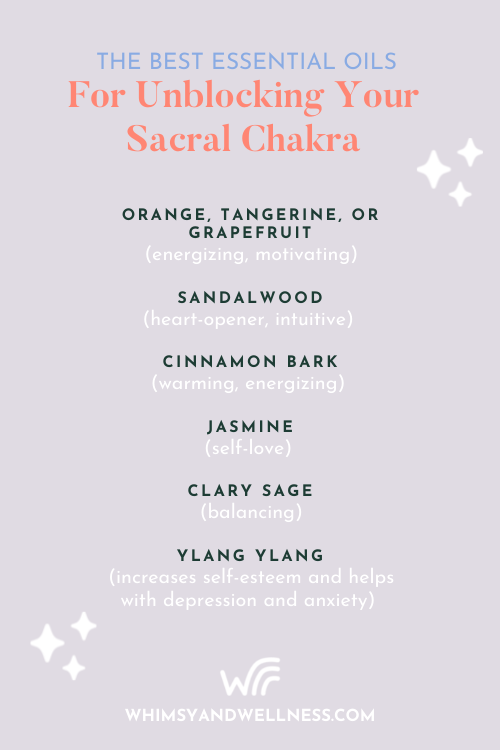 Essential Oils for Unblocking Your Sacral Chakra