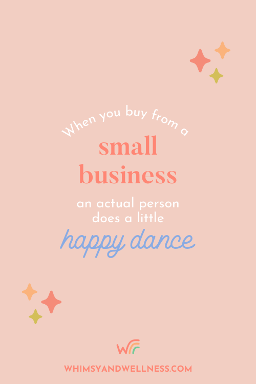Support Small business Graphic