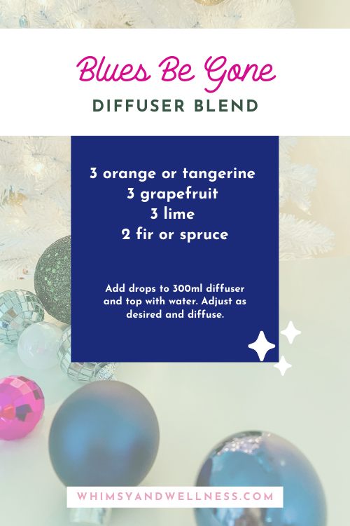 Blues Be Gone winter diffuser blend