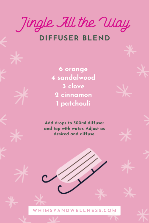 Jingle All the Way winter diffuser blend
