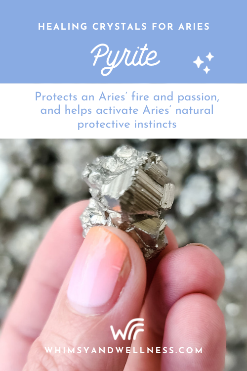 Aries Healing Crystals Pyrite