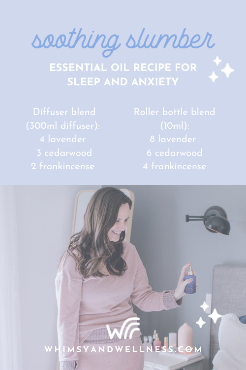 soothing slumber essential oil recipe for sleep and anxiety