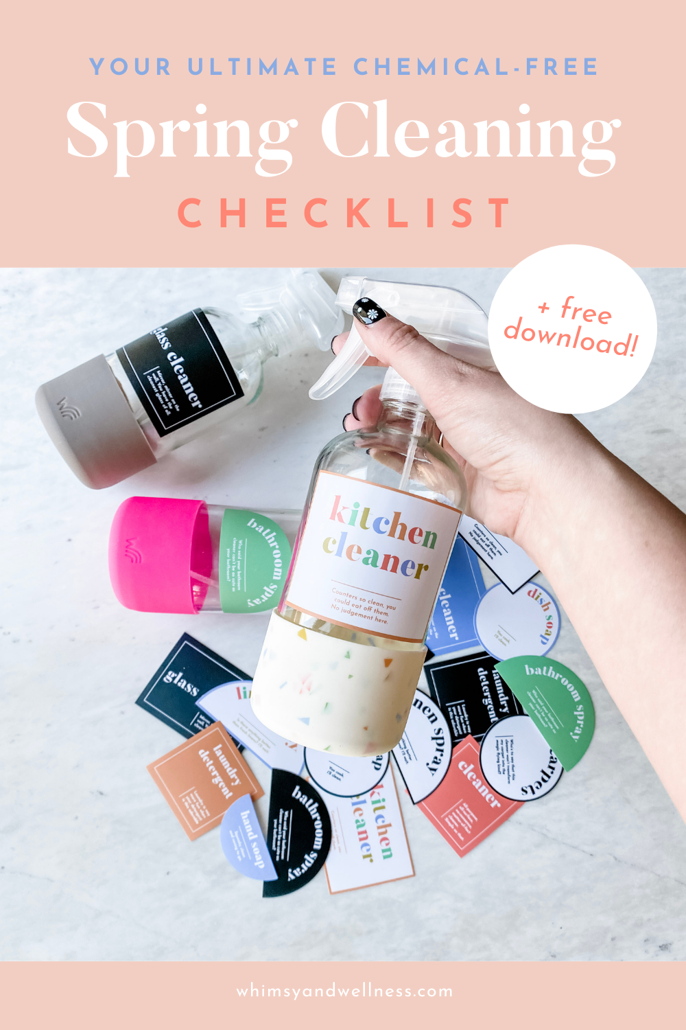 Chemical- Free Spring Cleaning Check list